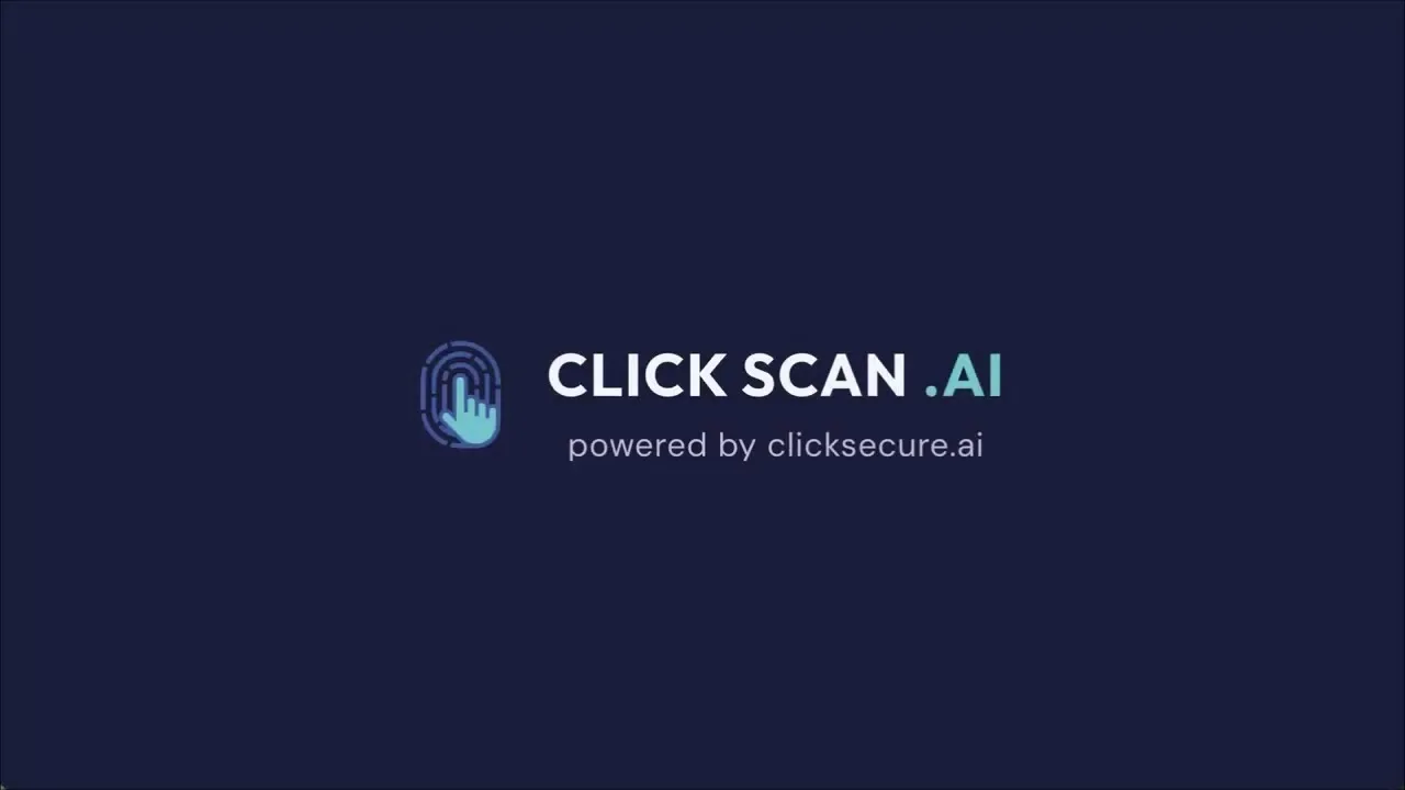 ClickScan product tour — the title card of the video